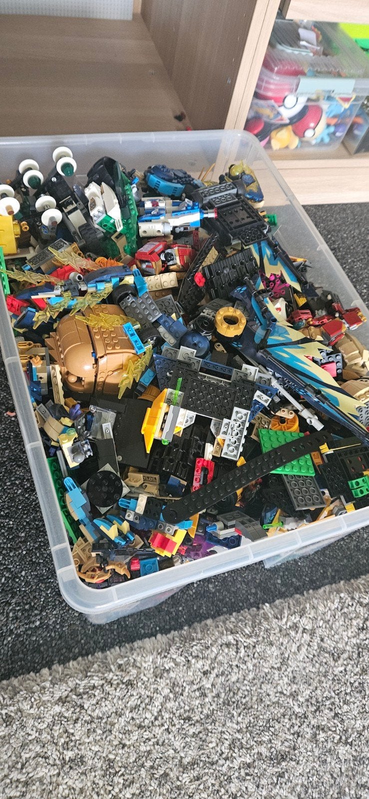 lego, Ophalen