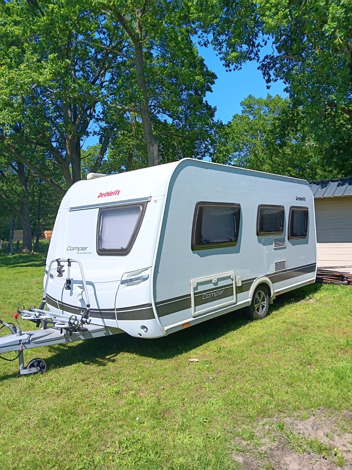 Caravan Dethleffs 450 campe frame, Caravans en Kamperen, Caravans, Particulier, Airco, Dethleffs