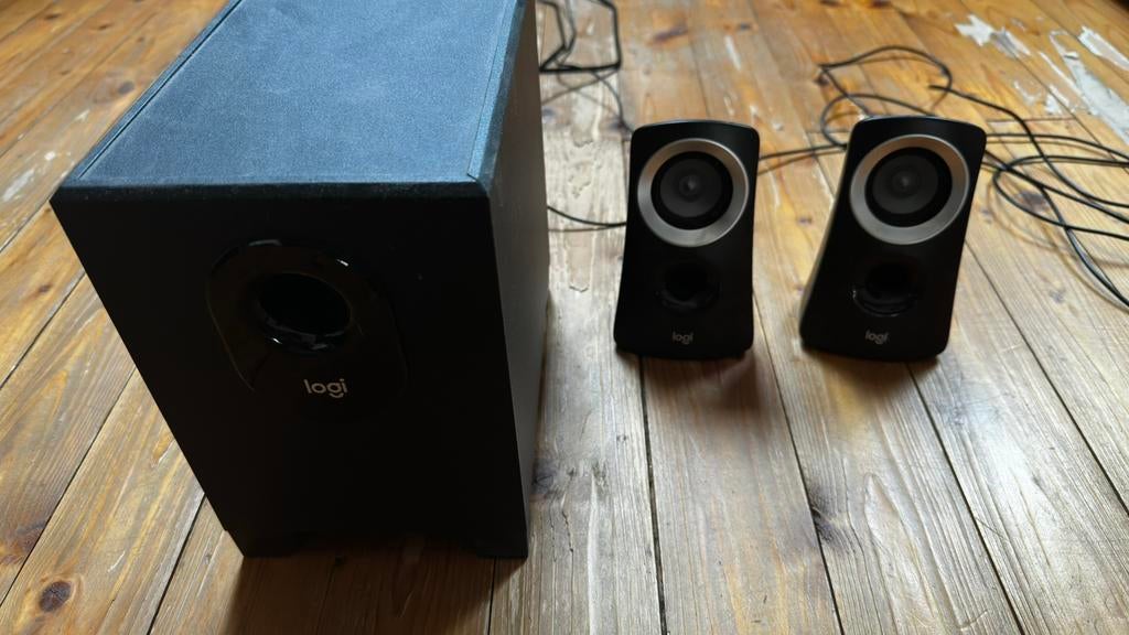 Logitech z313 enceinte pc, Enlèvement, Utilisé, Canal audio 2.1