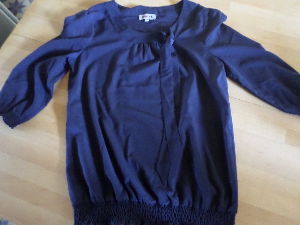 chemisier Dotts : taille 36, Enlèvement ou Envoi, Porté, Taille 36 (S)