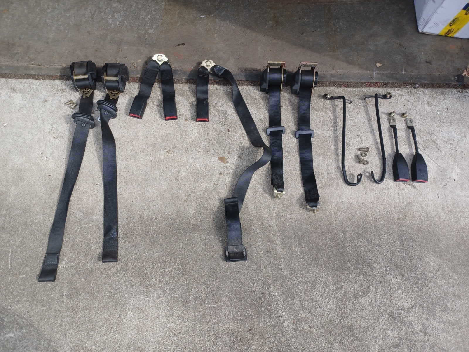 BMW e30 gordel / gordelsets, Auto-onderdelen, Ophalen, Gebruikt, BMW