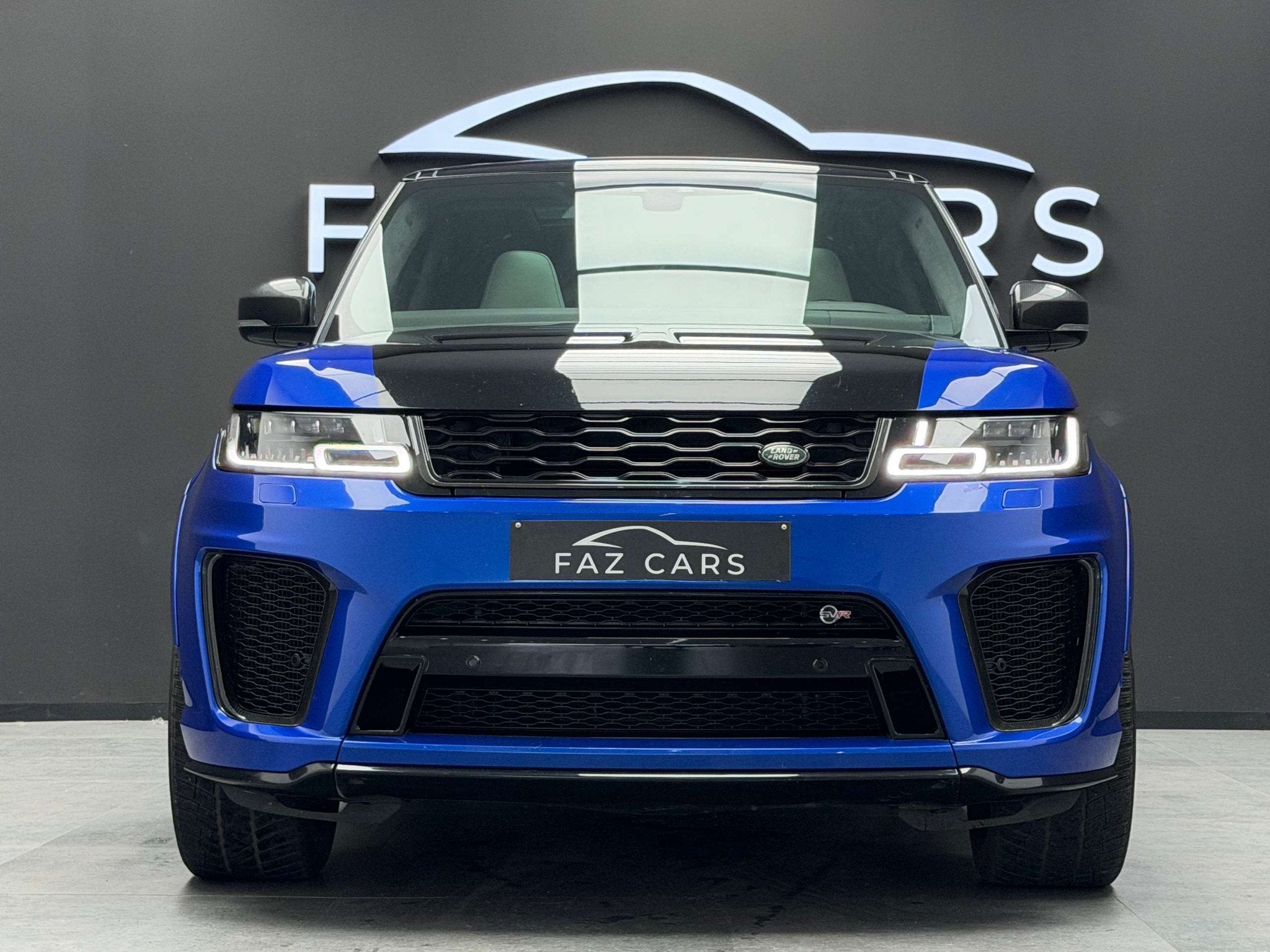 Land Rover Range Rover Sport 5.0 V8 P575 SC SVR * FULL OPTIO, Automaat, Blauw, Leder, Bedrijf