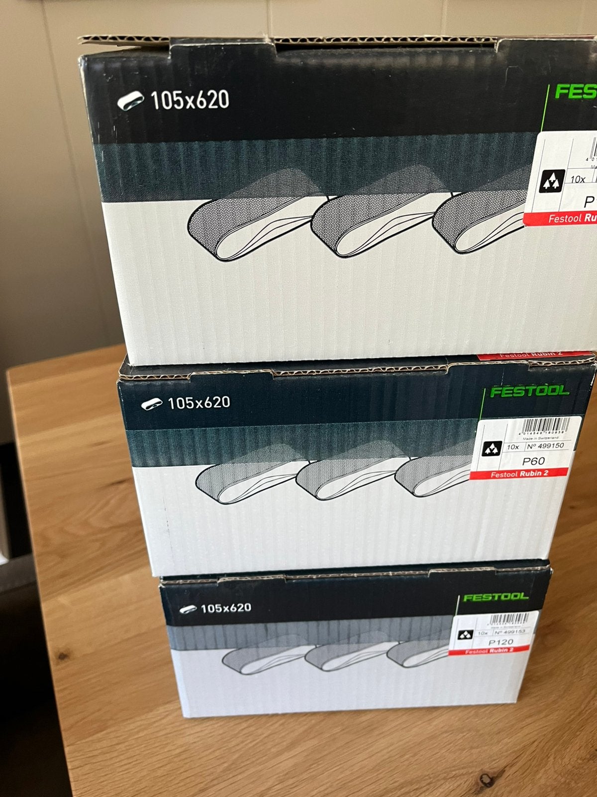 Festool schuurbanden, Doe-het-zelf en Bouw, Ophalen, Nieuw