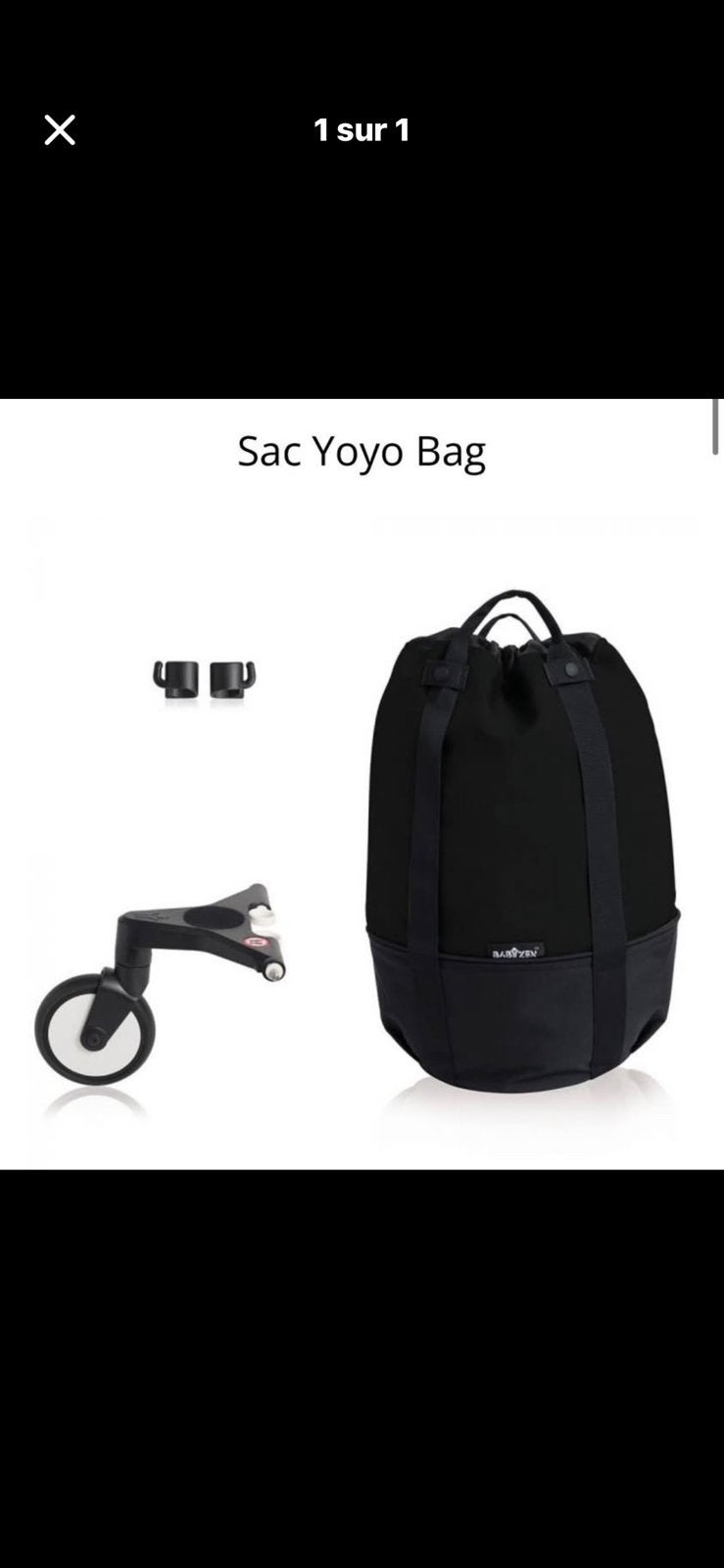 Yoyo tas, Ophalen, Zo goed als nieuw