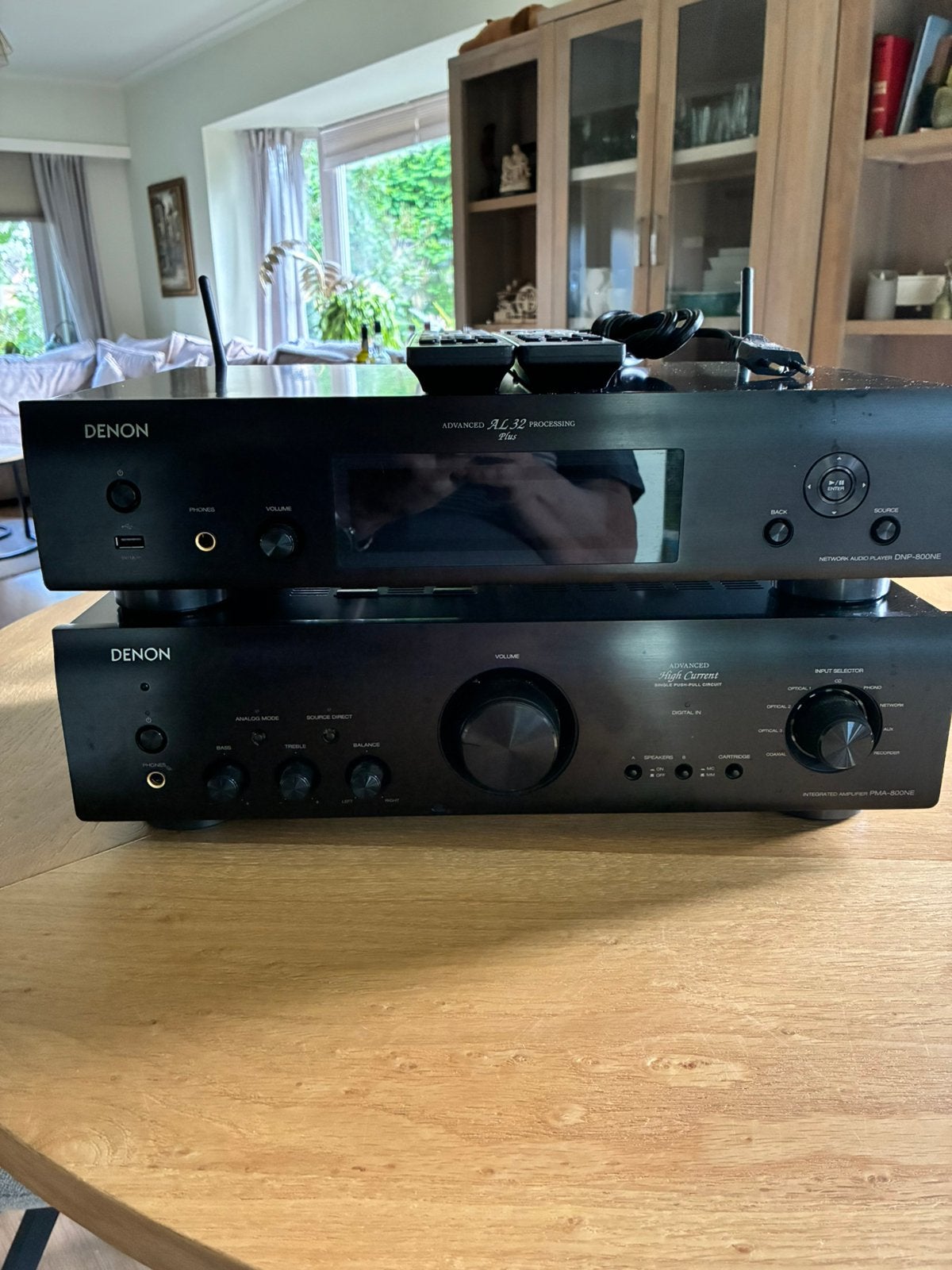 Uitstekend werkende denon dnp-800ne en pma-800ne te koop, Enlèvement ou Envoi, Denon, 60 à 120 watts, Stéréo
