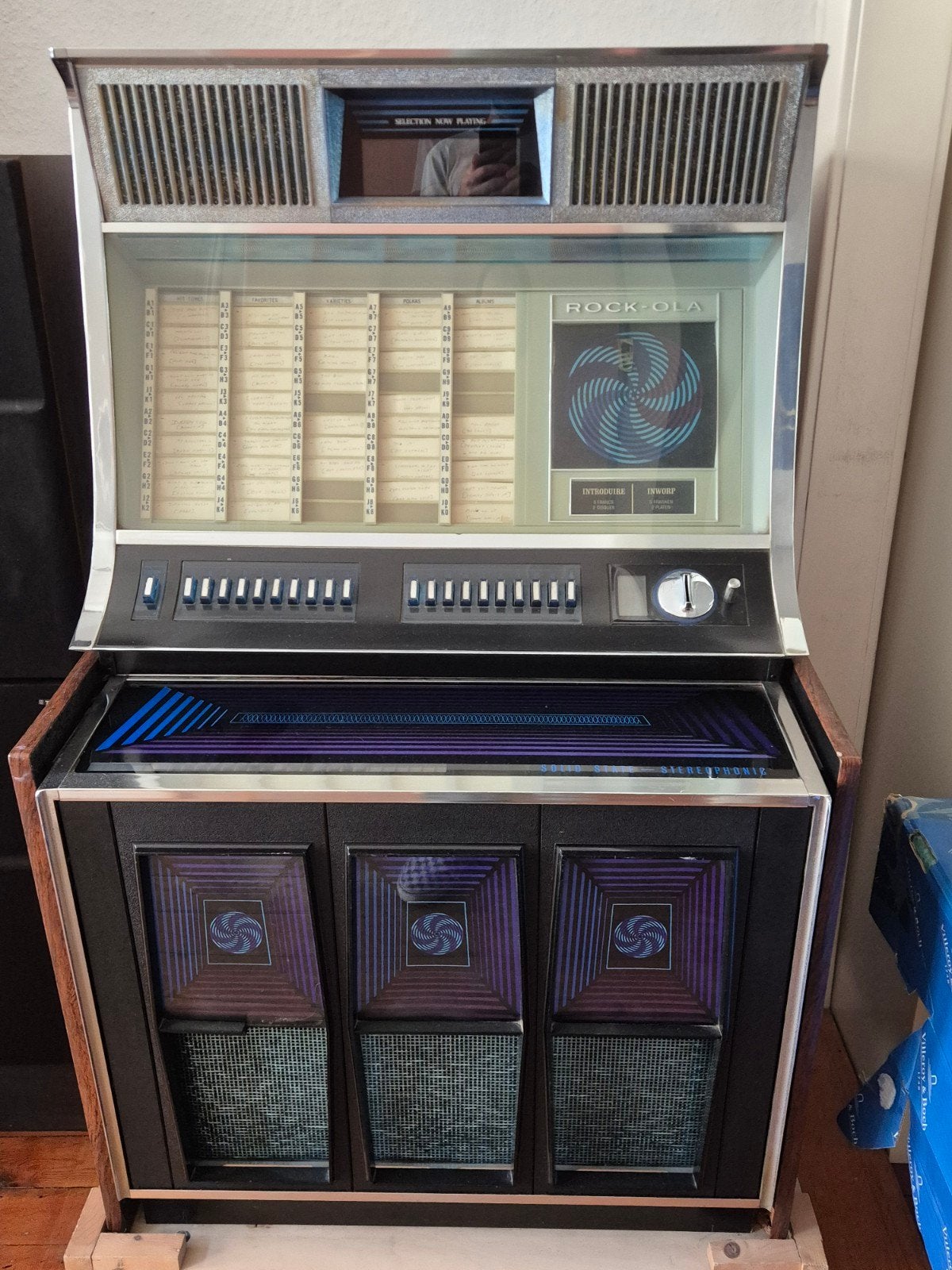 Jukebox Rock-Ola, Collections, Machines | Jukebox, Enlèvement, Utilisé, Rock Ola, Avec singles