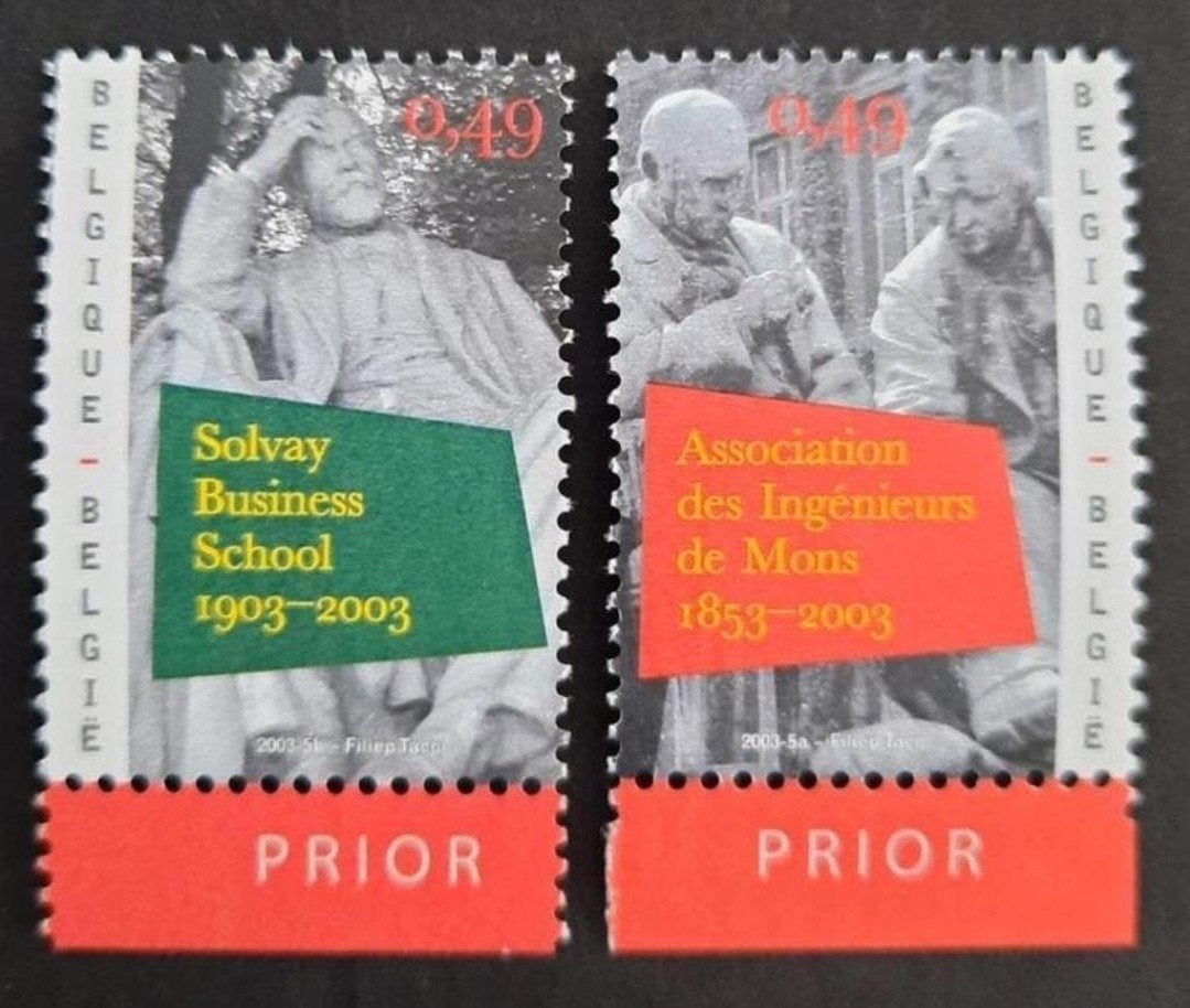 Belgique : COB 3160/61 ** Universités 2003., Sans timbre, Neuf, Enlèvement ou Envoi, Non oblitéré