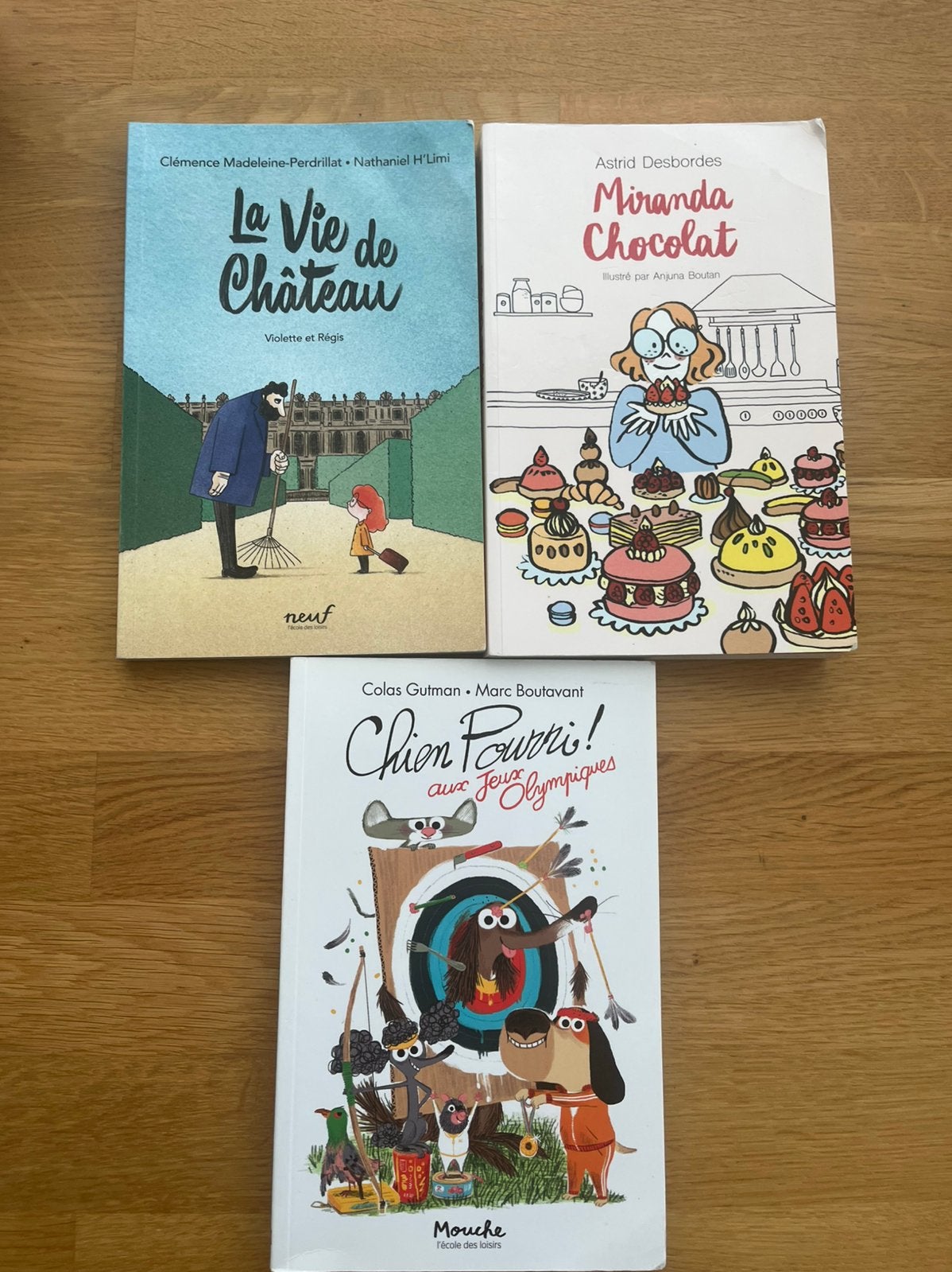 Romans en français - lot de 3 - dès 8 ans, Enlèvement, Comme neuf