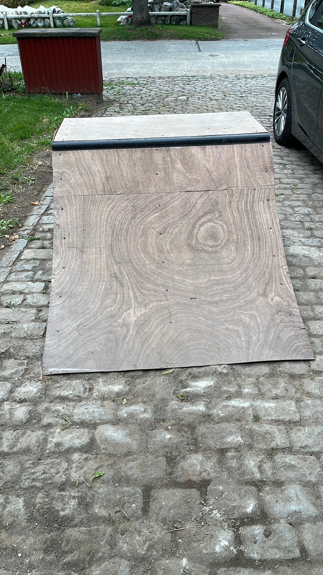 Skate Quarter pipe GRATIS!, Ophalen, Zo goed als nieuw