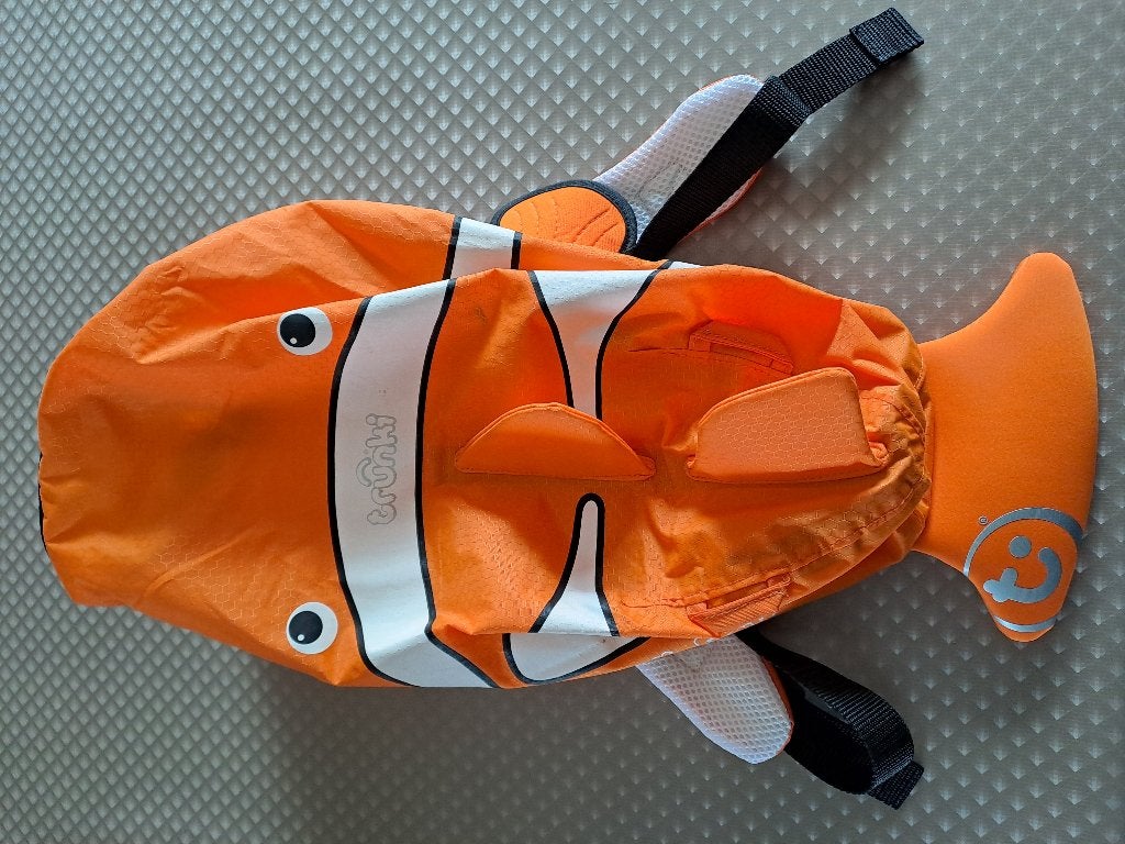 Rugzakje van het merk Trunki (visvorm), Kinderen en Baby's, Ophalen of Verzenden, Zo goed als nieuw, Rugzak