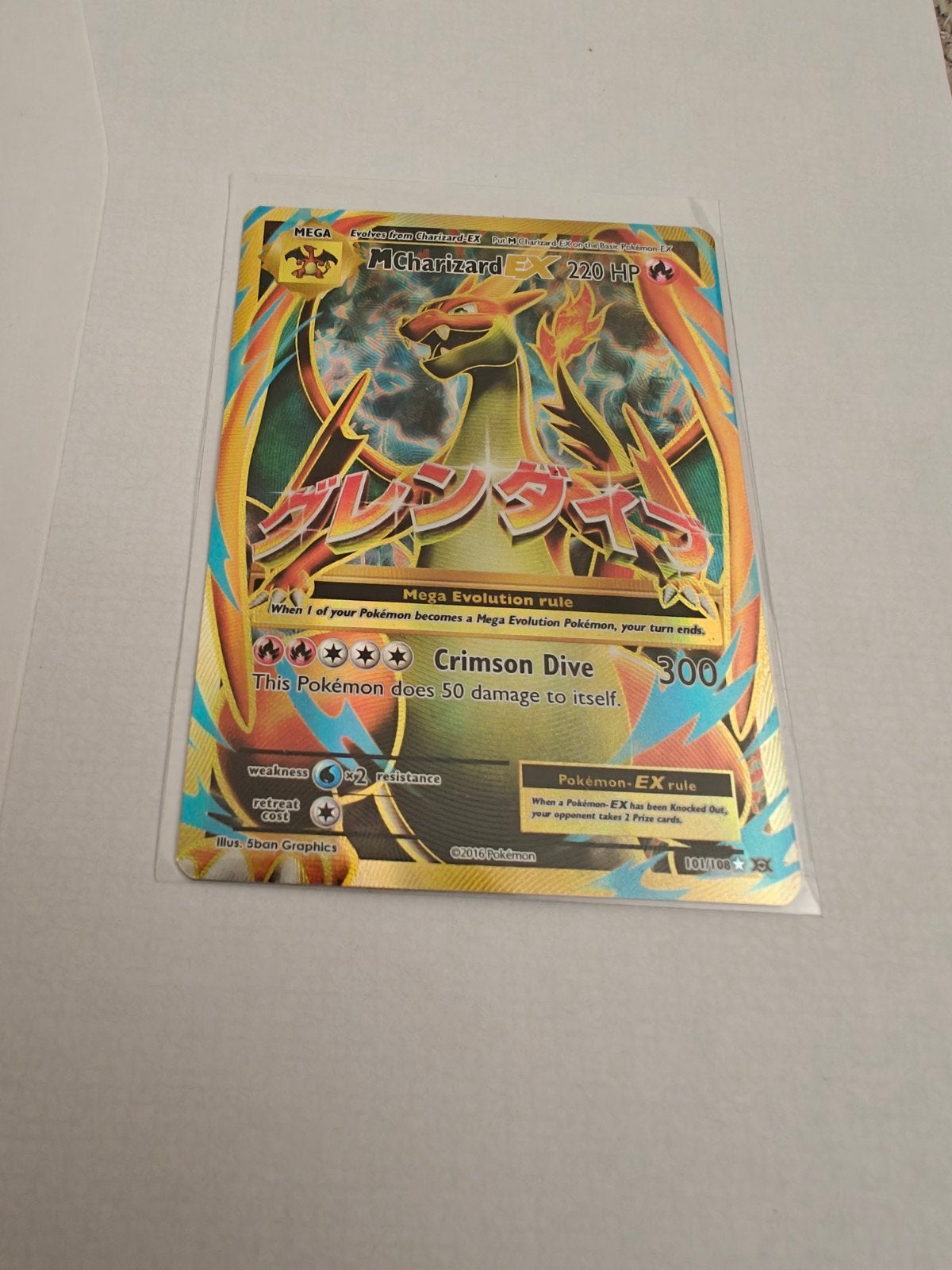 Pokémon Evolutions M Charizard Ex #101, Verzenden