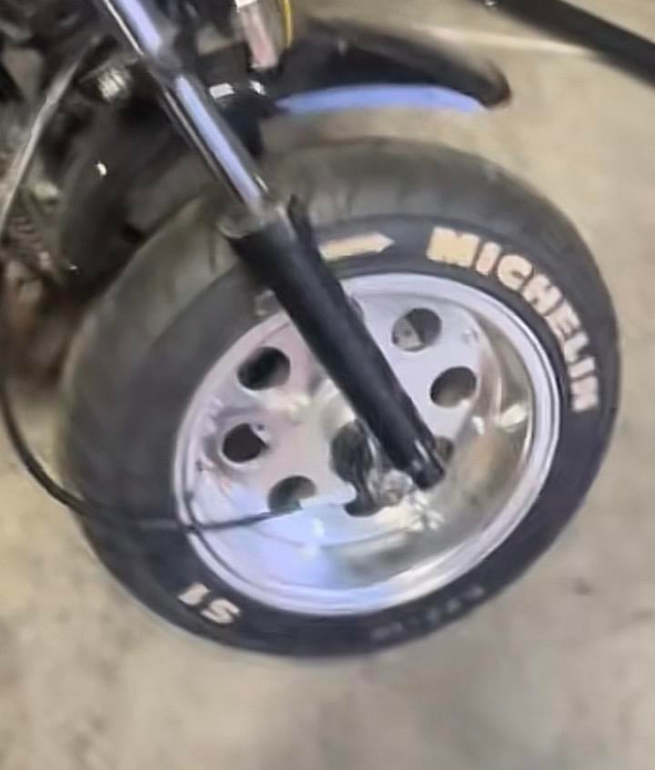 Monkey velgen+band 10 inch zonder naven, Fietsen en Brommers, Ophalen, Zo goed als nieuw