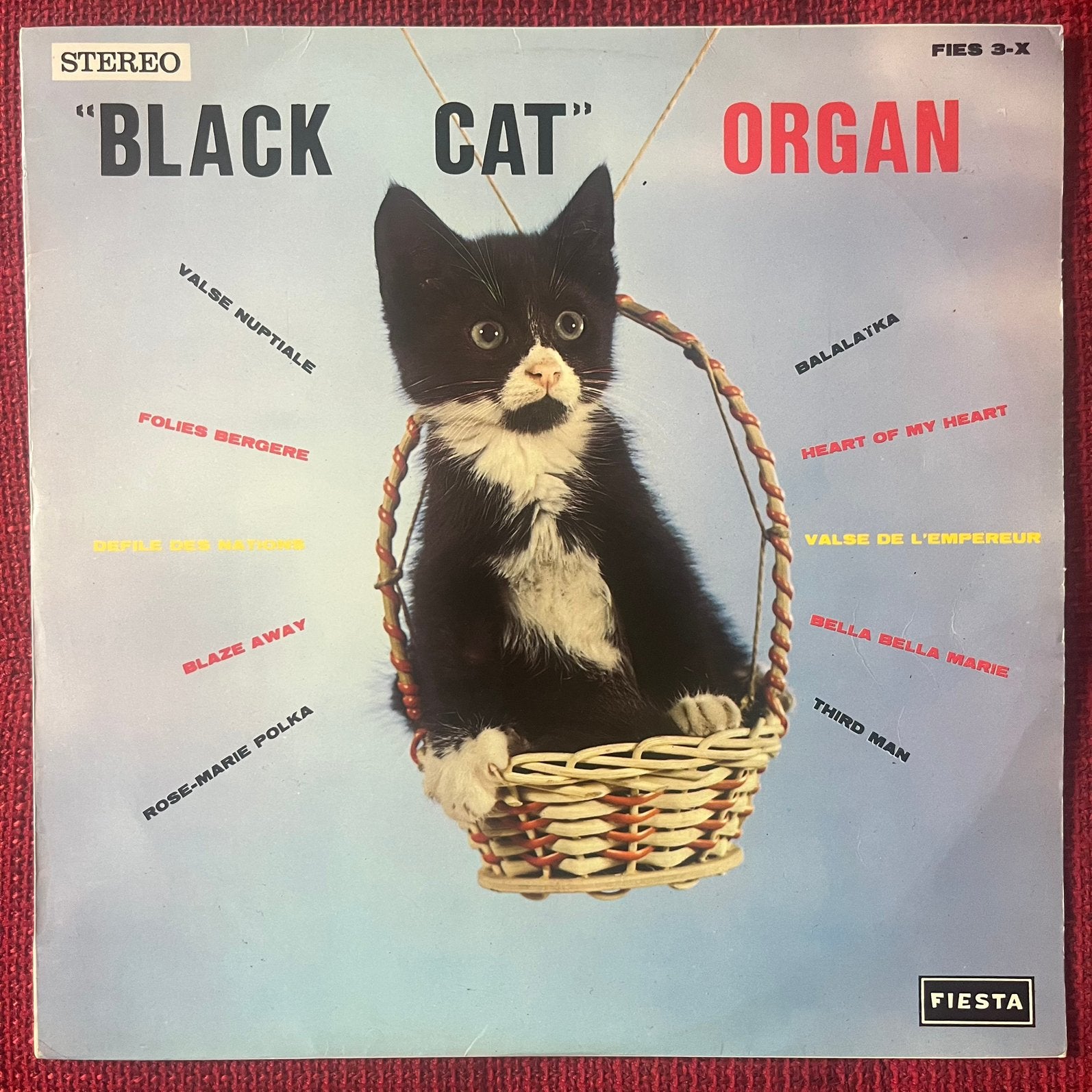 Vinyl LP Black Cat Organ - Orgel Mortier De Zwarte Kat Aalst, Cd's en Dvd's, Ophalen of Verzenden, Zo goed als nieuw