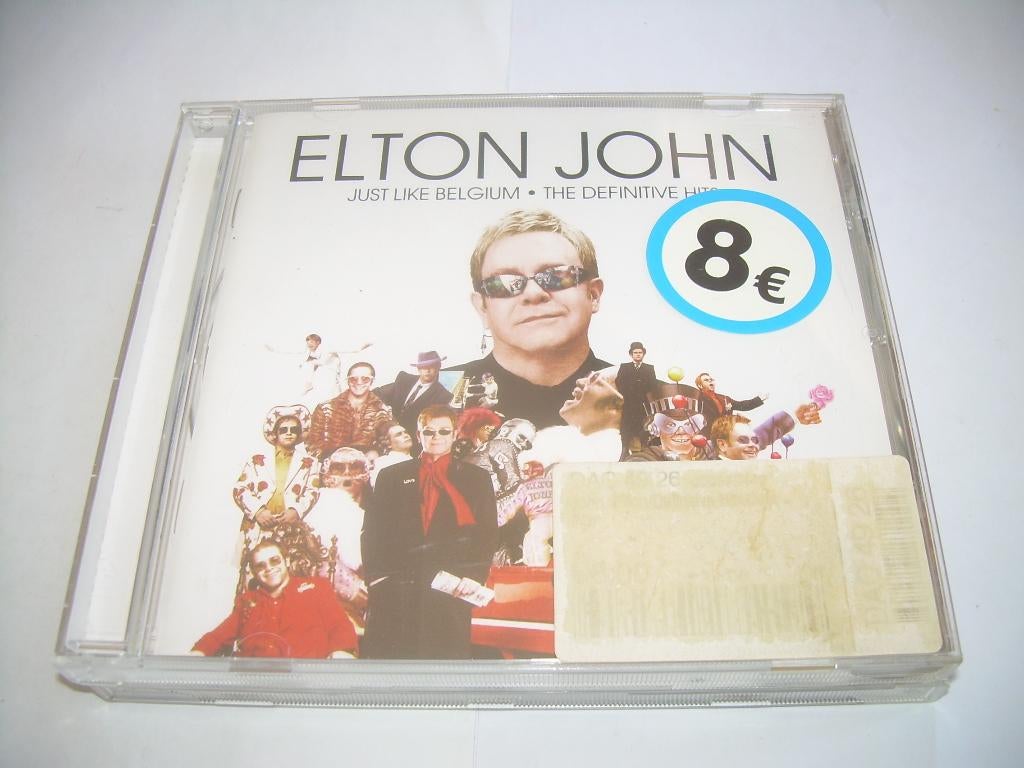CD - ELTON JOHN - JUST LIKE BELGIUM  - GREATEST HITS, Ophalen of Verzenden