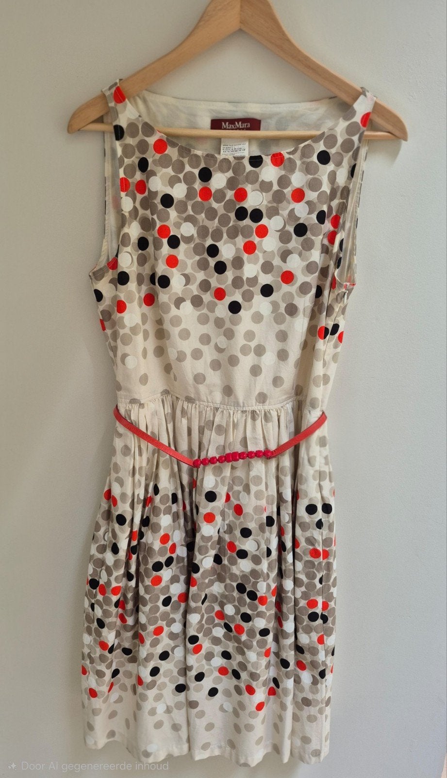 Max Mara jurk, Kleding | Dames, Ophalen, Maat 42/44 (L), Max Mara, Rood