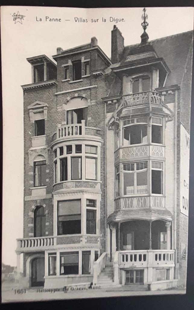 La PANNE VILLAS DIGUE EN BORD DE MER, Collections, Cartes postales | Belgique, Enlèvement ou Envoi