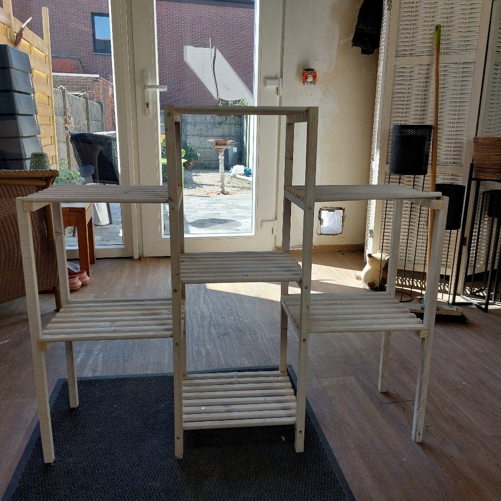 Houten rek, Ophalen, Gebruikt