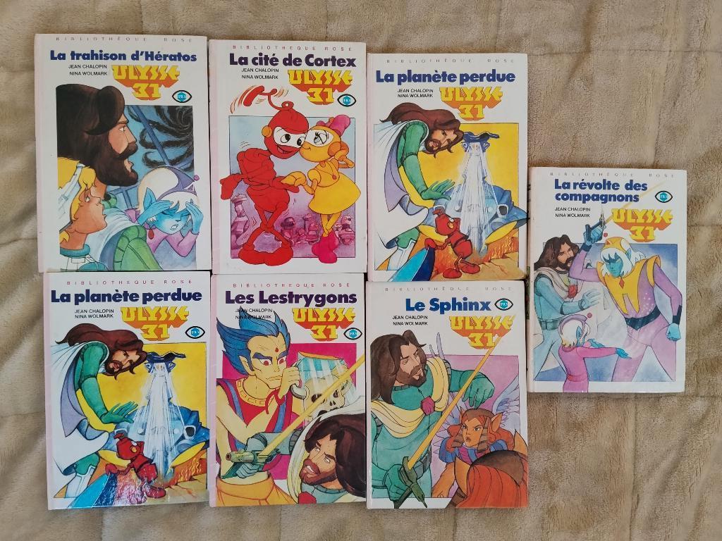 Livres pour enfants: 'Ulysse 31', Enlèvement ou Envoi, Utilisé, Jean Chalopin/Nina Wolmark, Fiction