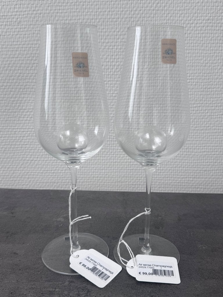Zwiesel 1872 Air Sense champagne glazen, Enlèvement ou Envoi, Neuf, Autres types