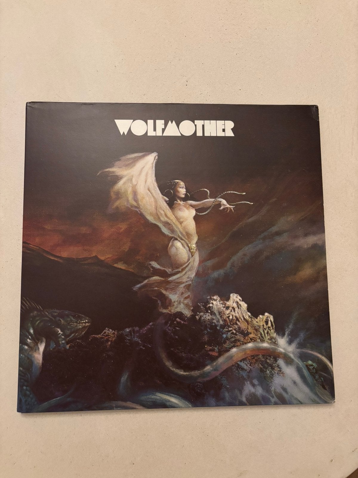 Lp wolfmother - wolfmother 2005 vinyl vg++, Ophalen of Verzenden, Zo goed als nieuw, LP