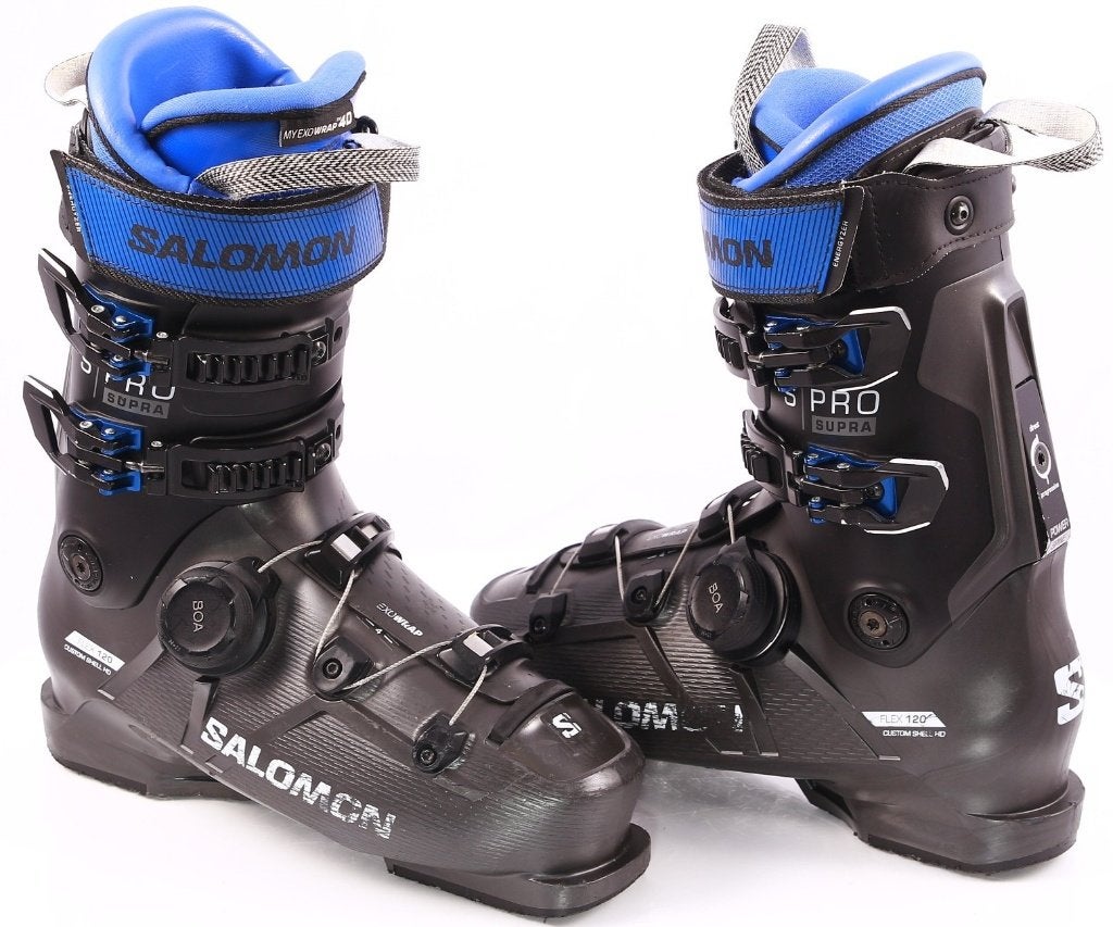 42; 42,5 EU skischoenen SALOMON S/PRO SUPRA BOA 120 2024, Gebruikt, Verzenden, Schoenen, Salomon