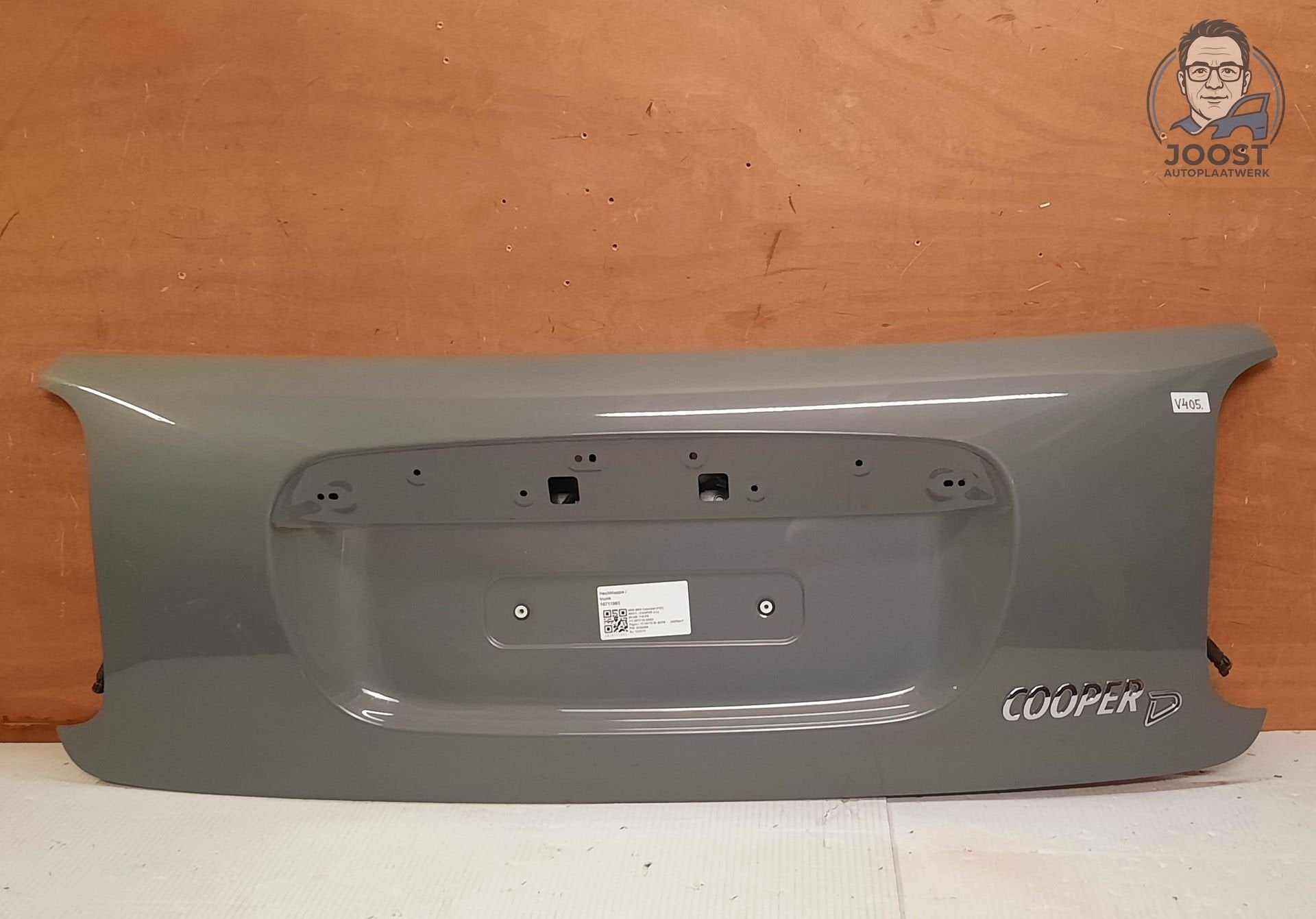 Achterklep Mini Cabrio F57 LCI v.a 2018 Moonwalk Grey B71, Gebruikt, Ophalen of Verzenden, Mini, Achter