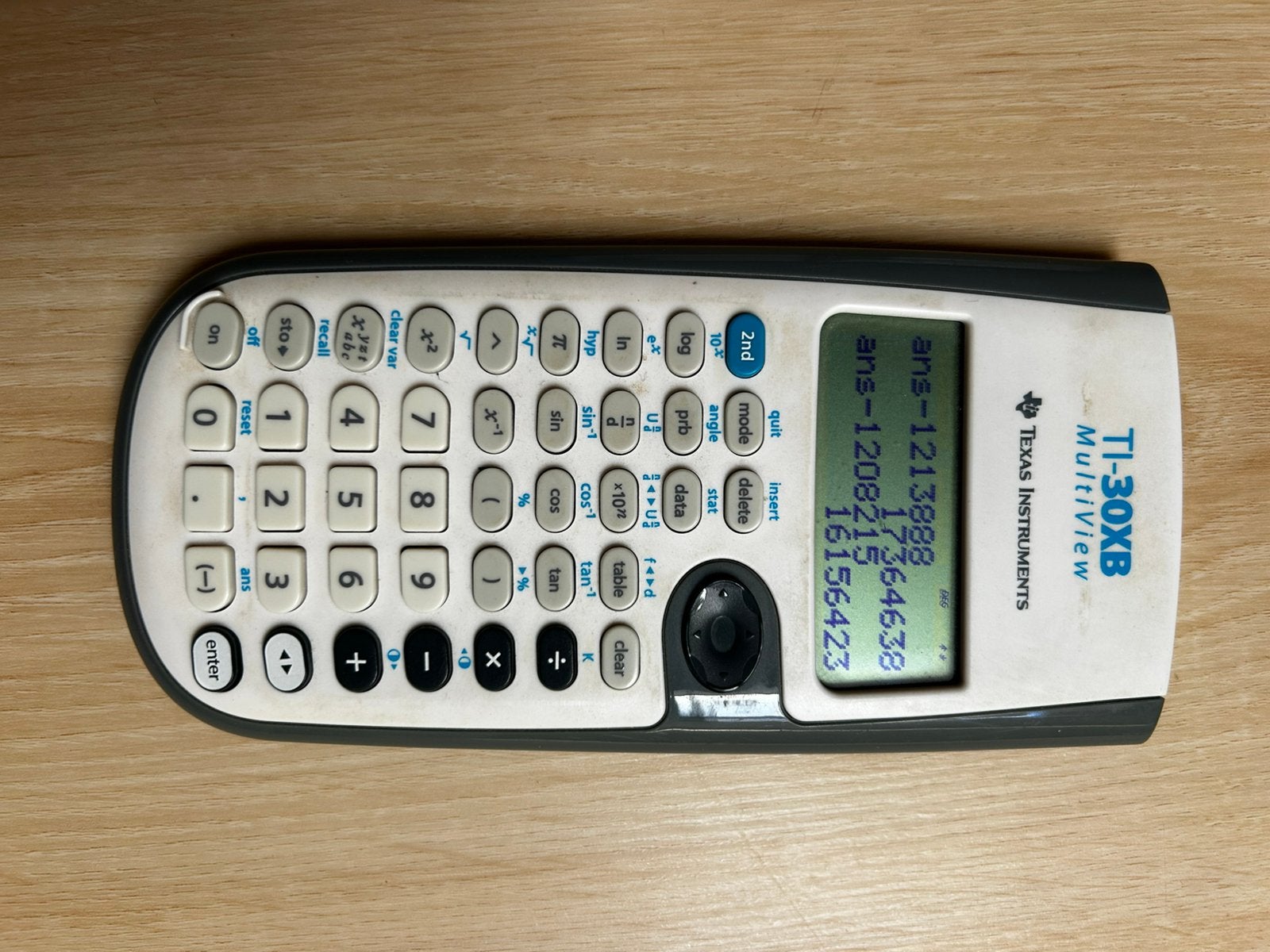 Texas Instruments TI-30XB - Calculatrice scientifique, Enlèvement ou Envoi, Comme neuf