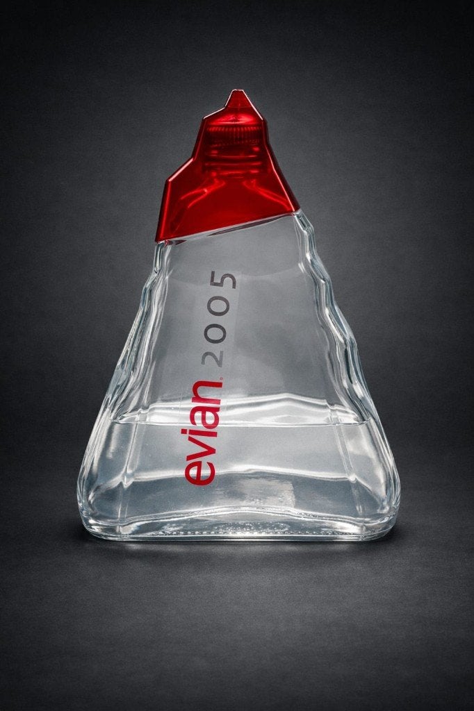 Evian fles in beperkte oplage van het jaar 2005., Verzamelen, Ophalen, Nieuw