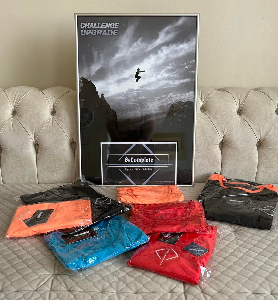 T-shirt fitness, Ophalen, Nieuw