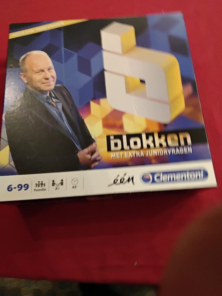 Bordspel Blokken VRT Ben Crabbé, Hobby en Vrije tijd, Ophalen, Zo goed als nieuw
