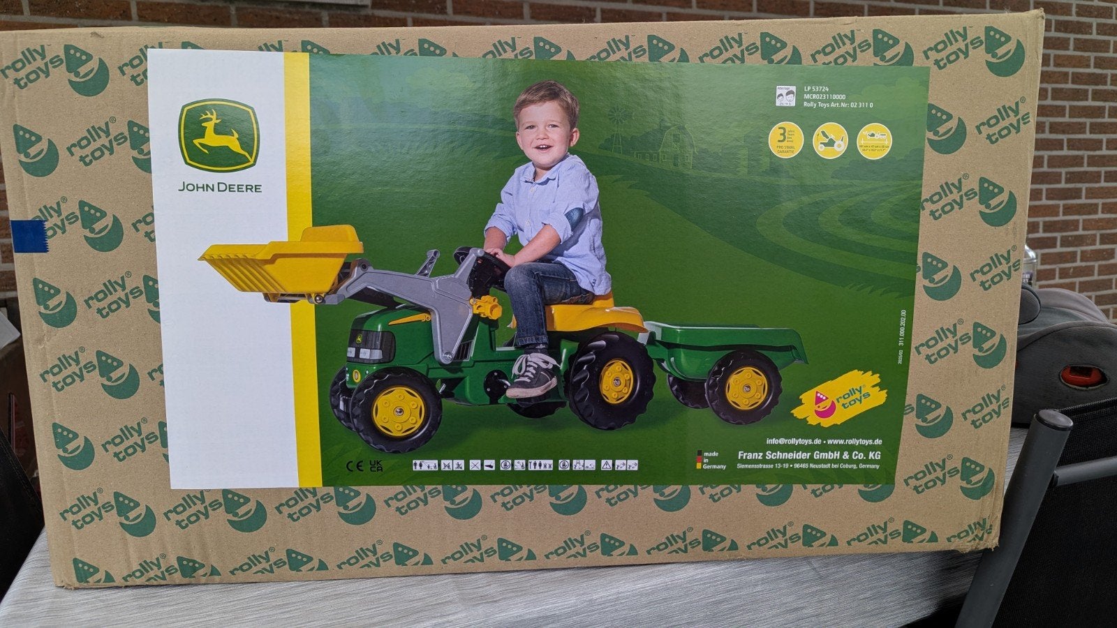 Rollykid John Deere Nieuw, Enfants & Bébés, Enlèvement ou Envoi