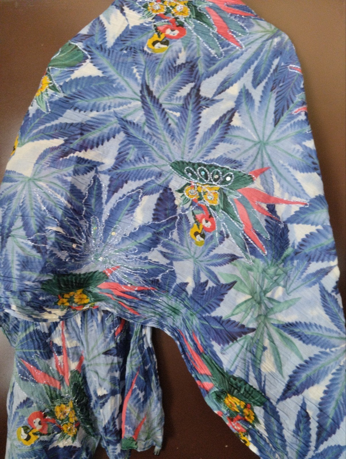 Zeer lichte zomer pareo papagaai, Kleding | Dames, Badmode en Zwemkleding, Verzenden