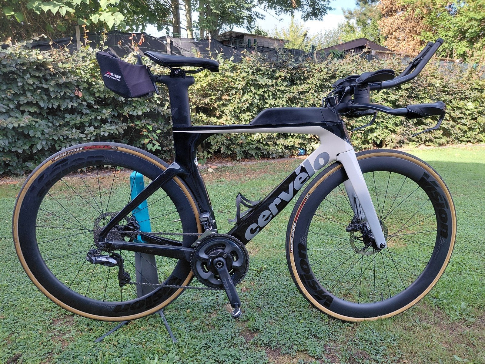 tijdrit-triatlonfiets Cervelo p-series maat 51, Autres marques, 49 à 53 cm, Enlèvement, Utilisé