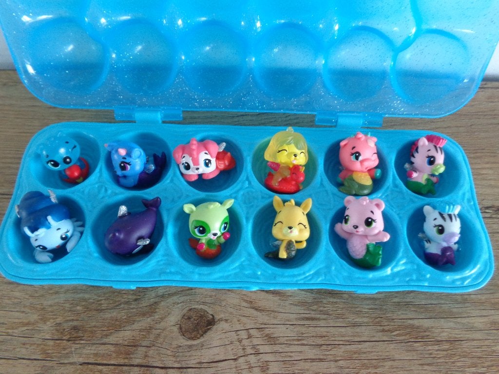 12 personnages HATCHIMALS CollEGGtibles COLOR, Enlèvement ou Envoi, Comme neuf