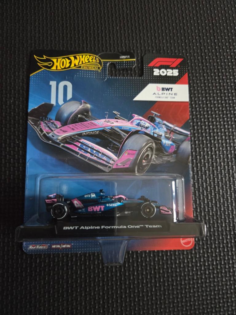 Hot wheels premium F1, Ophalen