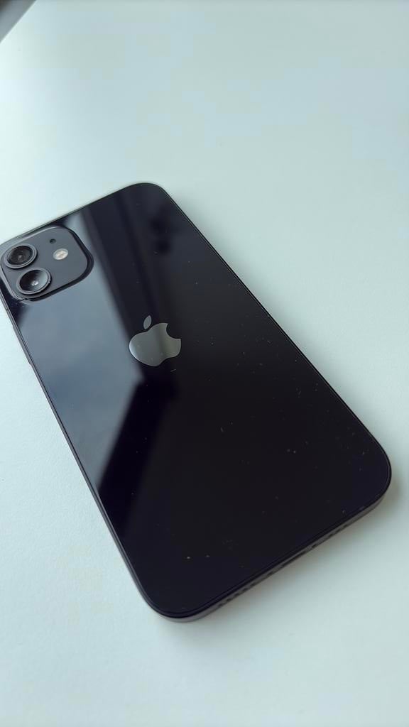 +++ iPhone 12 - 64 GB - Zwart +++, Telecommunicatie, Mobiele telefoons | Apple iPhone, Zwart, Ophalen of Verzenden, Zo goed als nieuw