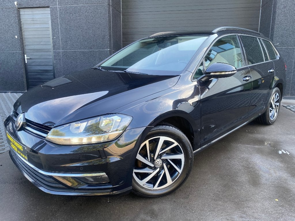 volkswagen golf 7 1.6 tdi - 2019 - gekeurd - garantie, Voorwielaandrijving, Stof, 4 cilinders, Zwart