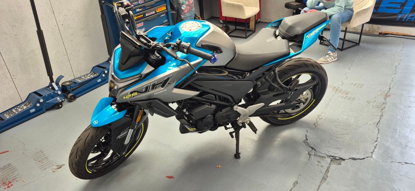 CF Moto NK 125, Motoren, ABS, 125 cc, 11 kW of minder, Handgeschakeld