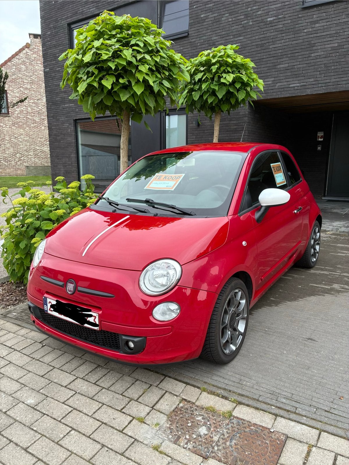 fiat 500 ( zeer weinig km!!!)gekeurd voor verkoop !, Autos, Fiat, Particulier, Enlèvement