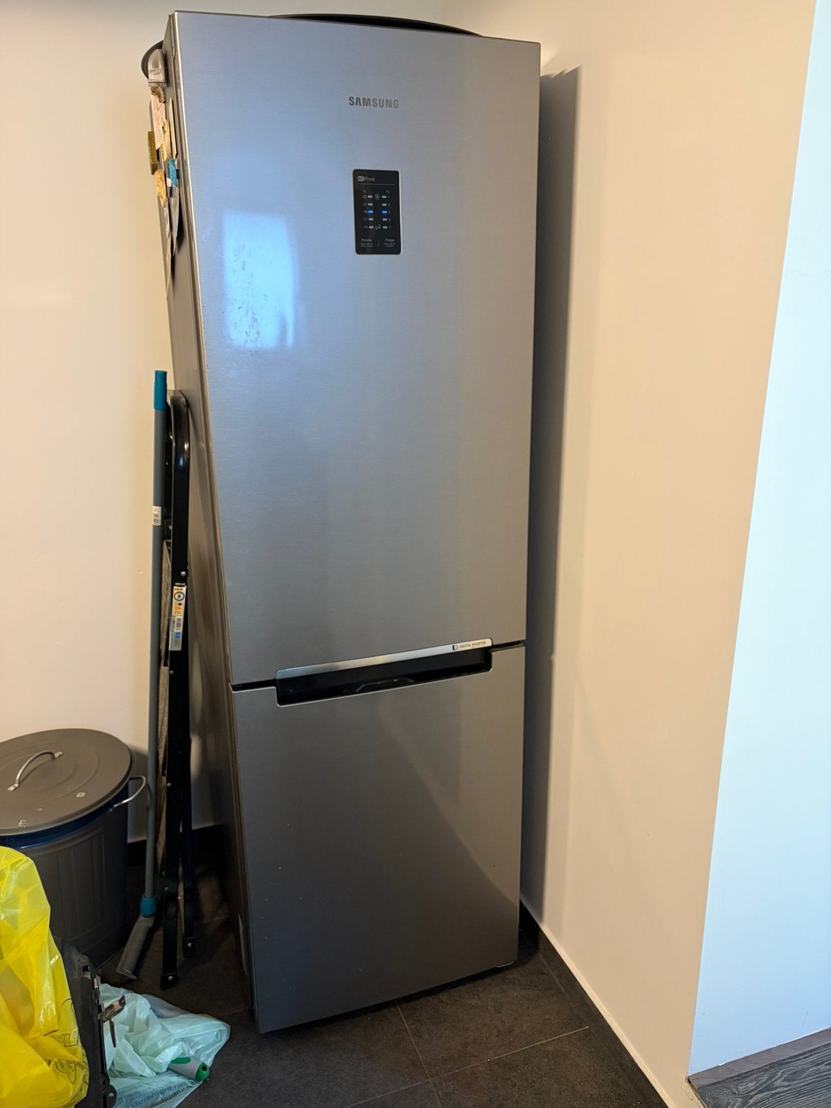 Frigo + congélateur, 160 cm ou plus, Enlèvement, Utilisé, 45 à 60 cm