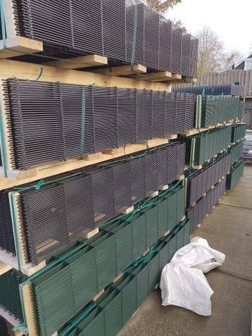 Dubbel staaf mat hek nieuw b-keus dubbestaaf mattten hekwerk, Ophalen of Verzenden, Nieuw
