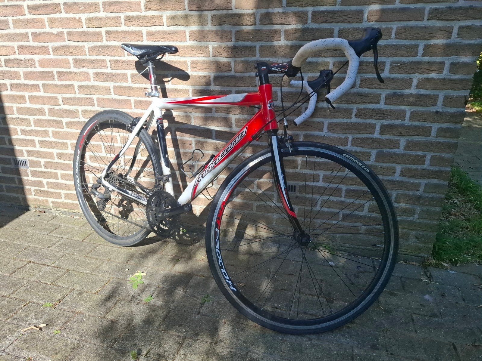 Koersfiets 1m70-1m75, Fietsen en Brommers, 28 inch, Gebruikt, Velgrem, 49 tot 53 cm