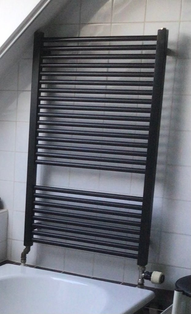Moderne handdoekradiator, Doe-het-zelf en Bouw, Ophalen, Gebruikt, Radiator, 60 tot 150 cm