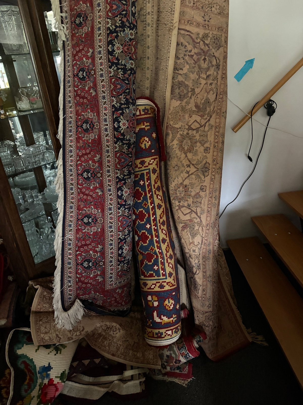Retro & vintage tapijten vanaf €10!, Antiquités & Art, Tapis & Textile, Enlèvement