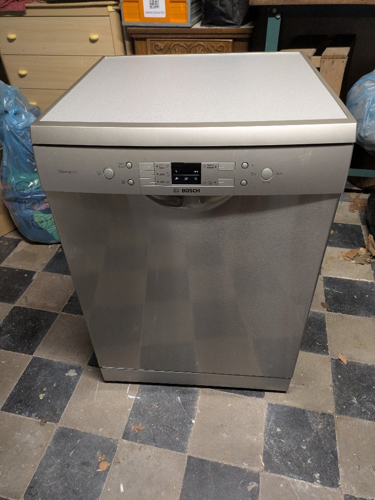 Lave-vaisselle BOSCH Silence Plus - Inox, Elektronische apparatuur, Ophalen, Gebruikt, 10 tot 14 liter, Energieklasse A of zuiniger