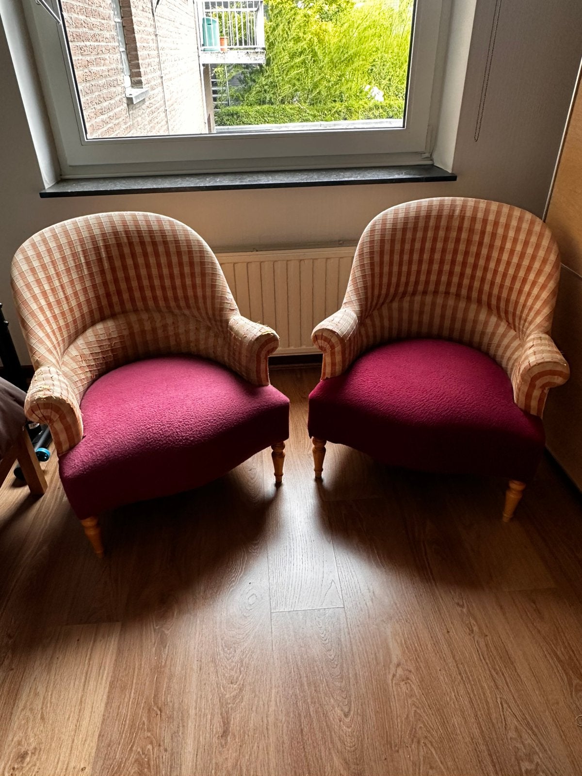 Fauteuil style crapaud a recouvrir, Maison & Meubles, Enlèvement ou Envoi, Comme neuf