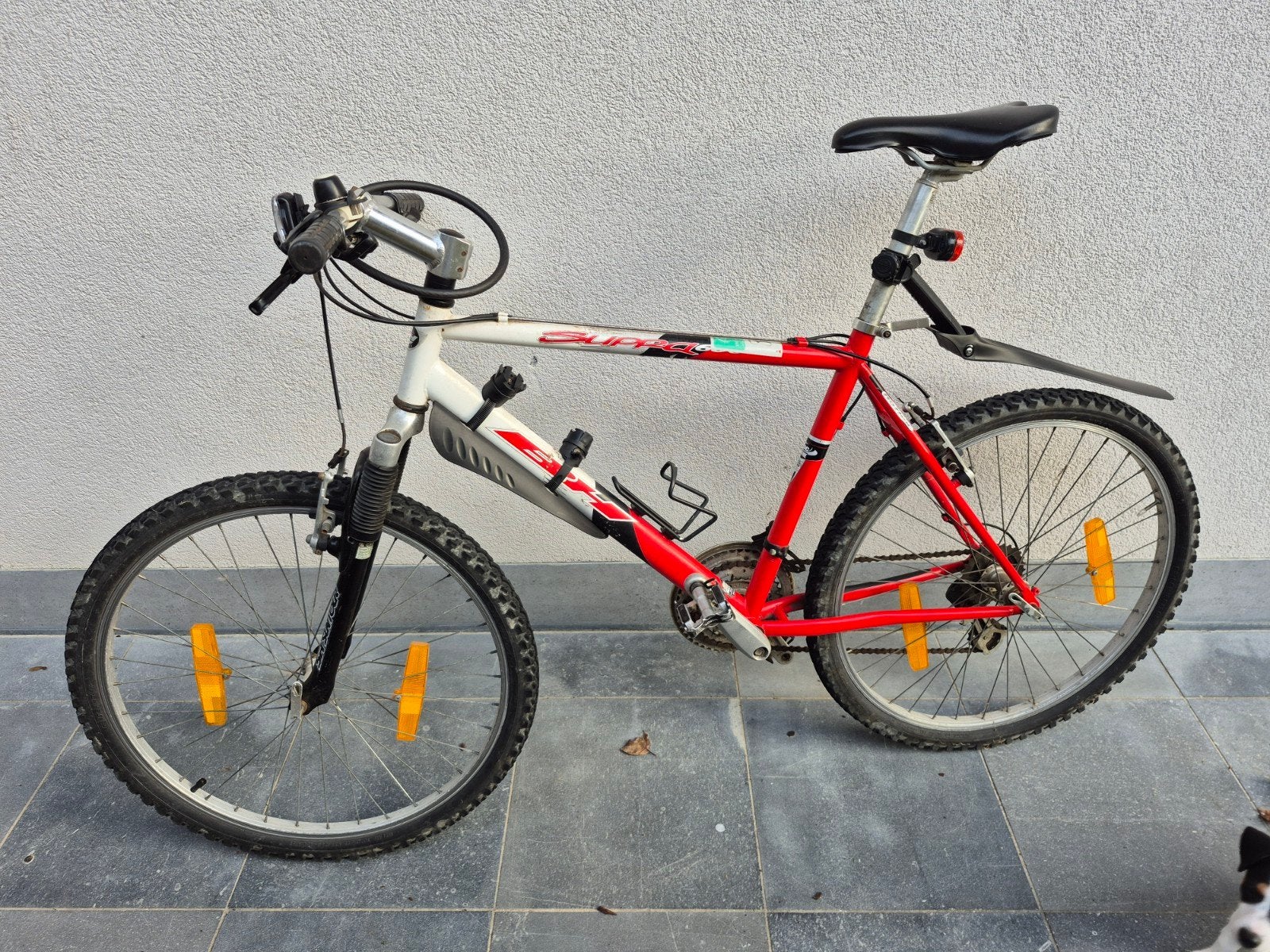 Heren fiets, Ophalen