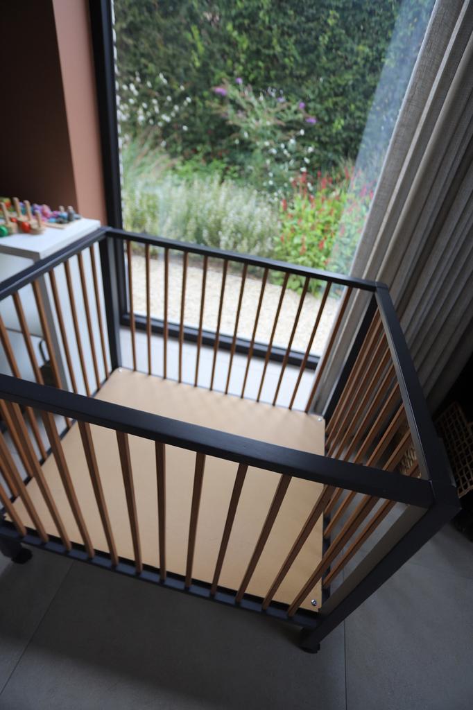 Parc nordique pour bébé Quax - 93x73 cm Moonshadow natural, Enlèvement, Utilisé, Roulettes