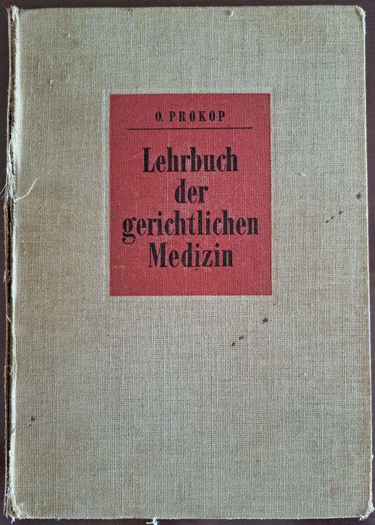 Lehrbuch der gerichtlichen Medizin - 1960 - zelden!, Boeken, Gelezen, Otto Prokop, Ophalen of Verzenden, Natuurwetenschap