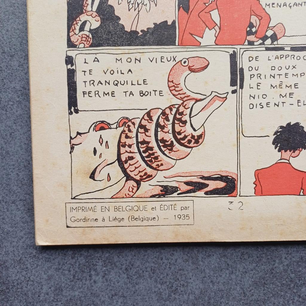 BD Nono et Nanette - Édition Gordinne à Liège 1935, Livres, BD, Enlèvement ou Envoi